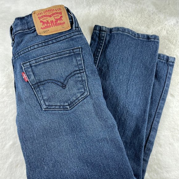Levi's Other - Levi's Jeans Boys Size 7 REG Medium Wash 511 Fit